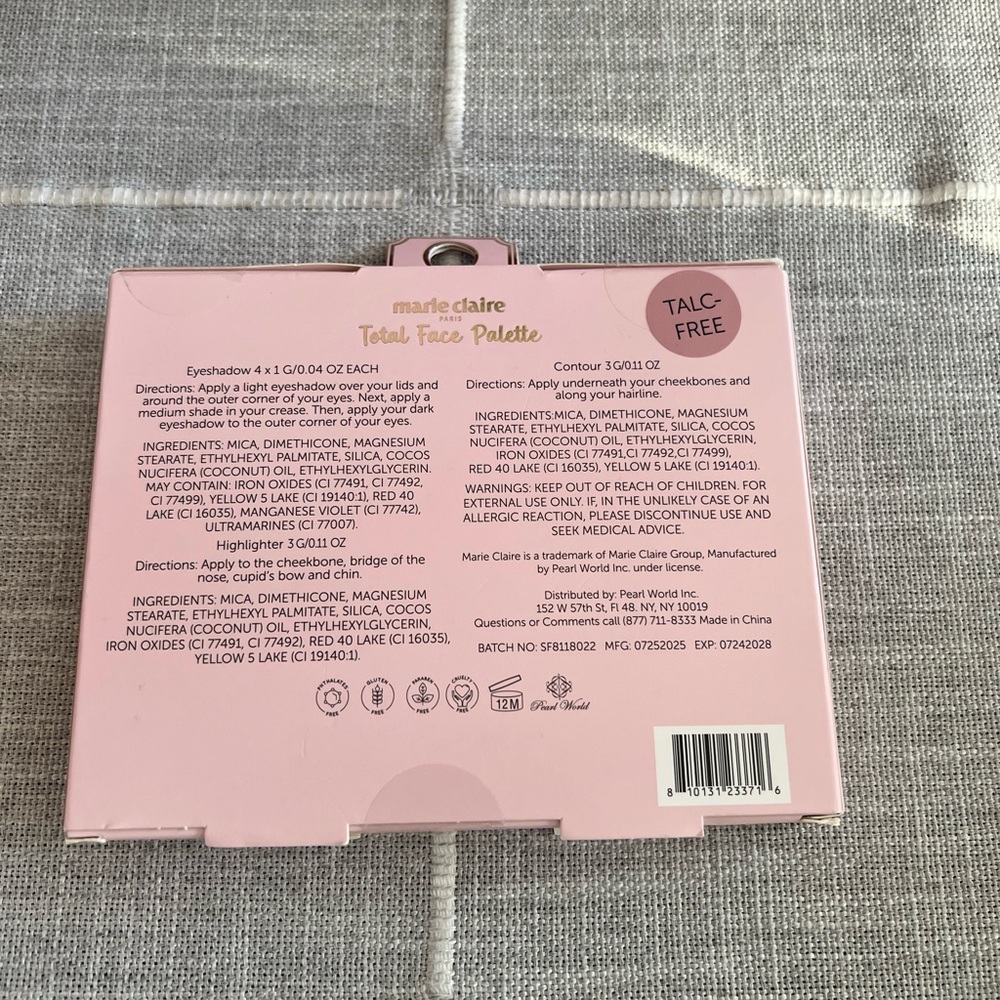 Marie Claire Smokey Delight Eyeshadow Palette - Picture 2 of 2